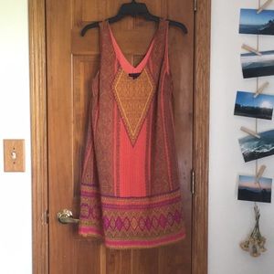 Patterned flowy dress